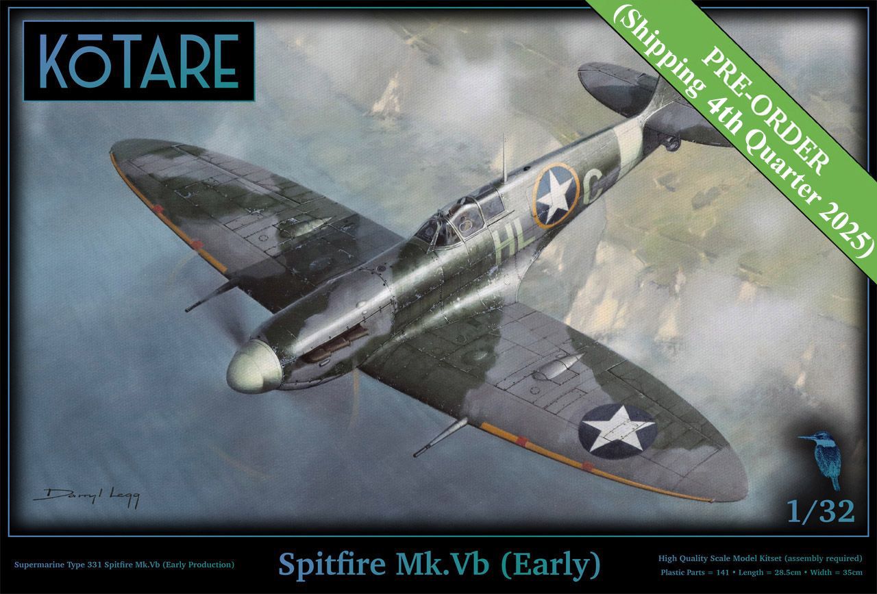 K32006 Kotare 1/32 Spitfire Mk.Vb (Early)